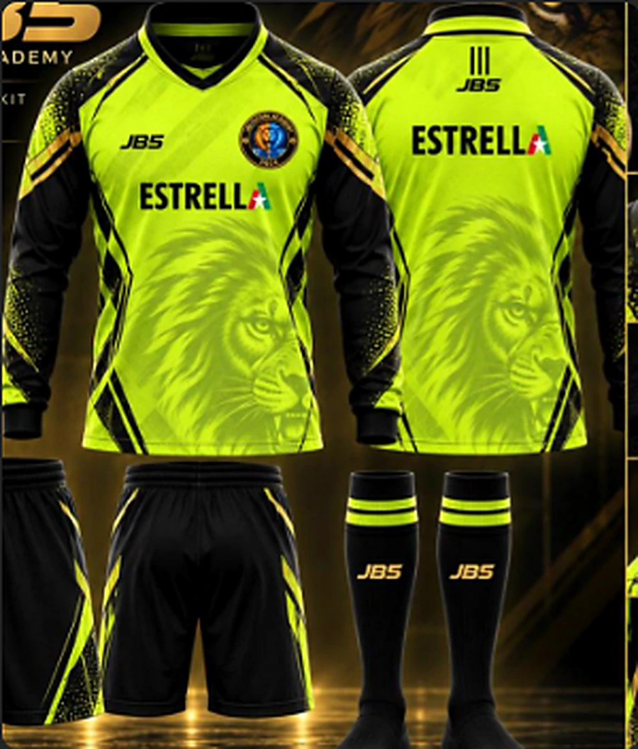 Uniforme de porteros JB5 temporada 2026 2027
